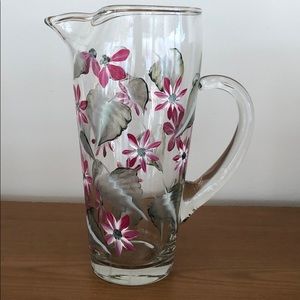 Pitcher hand painted